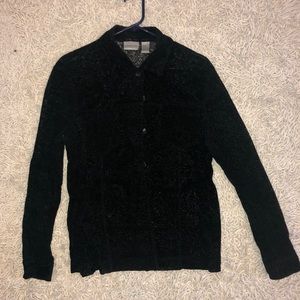 Chico’s sheer blouse size 1 (M)